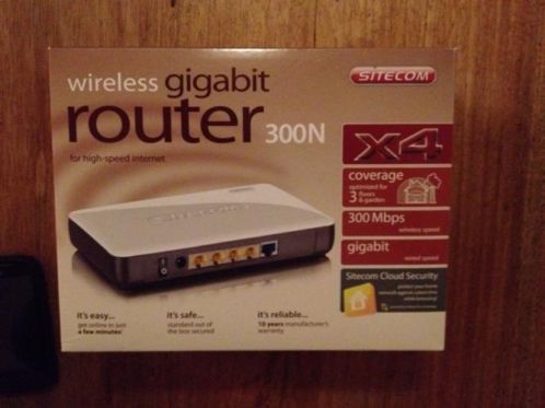 Sitecom routet 300n wireless
