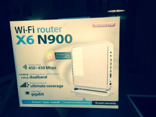 Sitecom WiFi router X6 N900