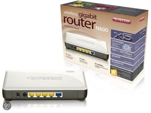 SITECOM Wireless Gigabit Router 600N  Dualband