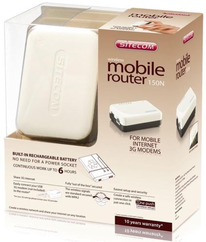 Sitecom wireless mobile router WLR3001