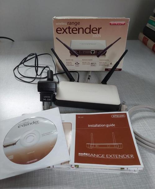 Sitecom wireless range extender 300N.