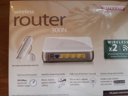 Sitecom wireless router 300N