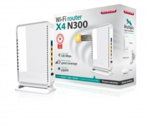 Sitecom X4 N300 wireless router NIEUW