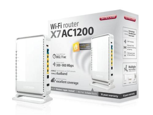 Sitecom X7 AC1200 Router 300900Mbps Dualband