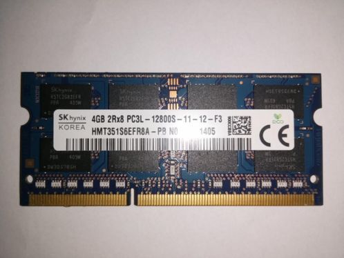 SK Hynix 4GB PC3L - DDR3 - So-dimm - Ram-geheugen