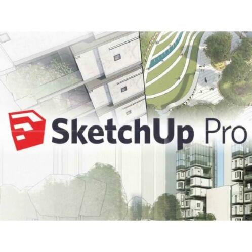 SketchUP PRO 2019 met blijvende licentie NEDERLANDSTALIG