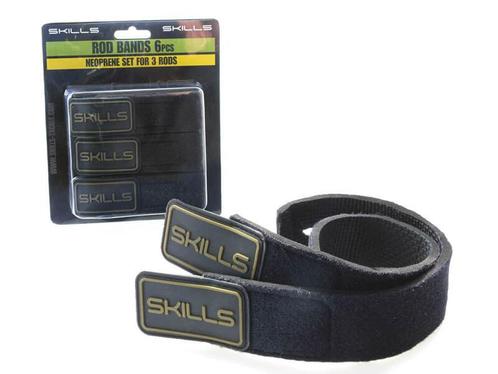 Skills Neopreen Rod Bands 6 st. - Karper XL