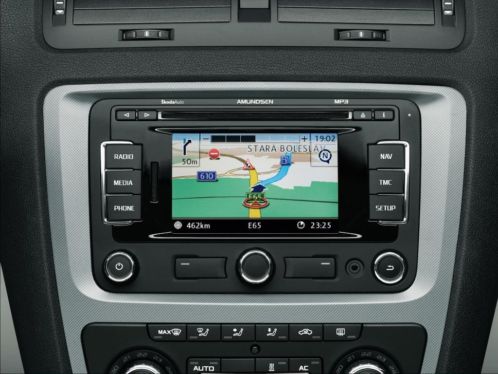 Skoda Amundsen navigatie navigatiesysteem RNS 310