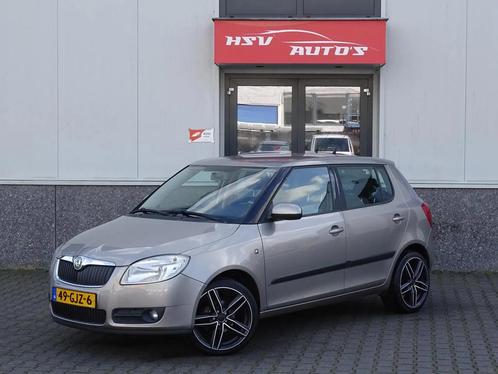 Skoda Fabia 1.4 16V Ambiente airco org NL 2008 bruin