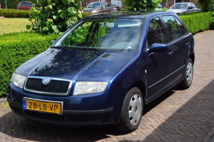 Skoda Fabia 1.4 50KW 2003 Blauw