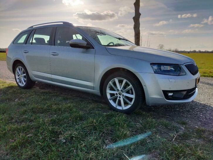 Skoda Octavia Combi 1.4 TSI 103KW Eleg.Bsn.Dsg-7 2014 Zilver