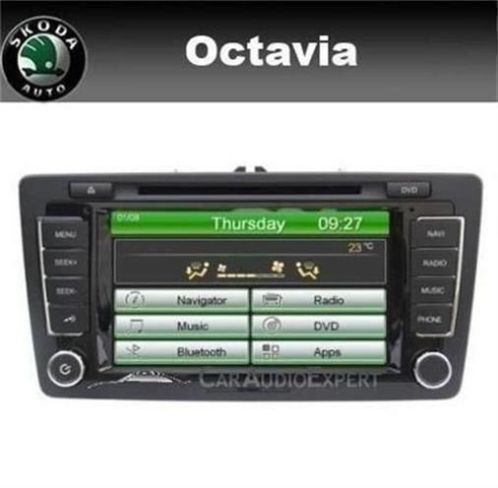 Skoda Octavia radio navigatie DVD USB Bluetooth columbus DVD
