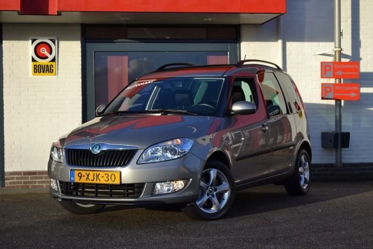 Skoda Roomster 1.2 TSI Automaat, AircoEcc, Panoramadak, Cru