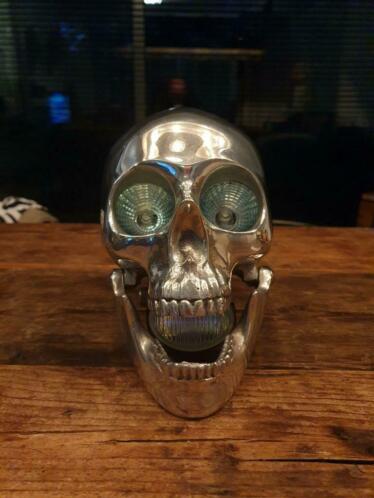 Skull headlight Harley Davidson
