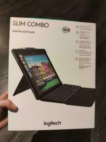 Slim Combo iPad pro 12.9 inch Logitech toetsenbord (Duits)