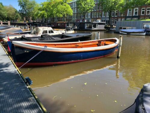 Sloep 8 meter met havenplaats in Amsterdam
