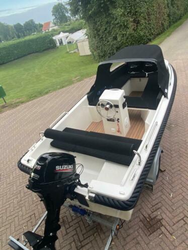 Sloep Silveryacht 445Suzuki 15pk 4t bwj 2020 geen trailer