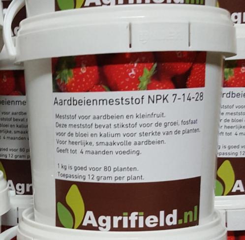 Smaakvolle aardbeien meststof 1 kg