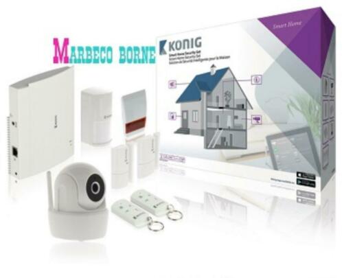 Smart Home Security Set Wi-Fi  868 Mhz Uitbreidbaar ALARM10