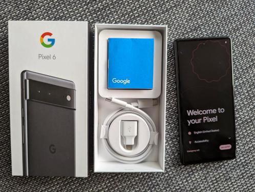 SMARTPHONE GOOGLE  PIXEL 6  128GB zwart.