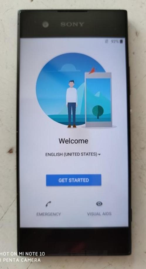smartphone Sony Xperia XA1 32 gb, zwart, i.z.g.staat