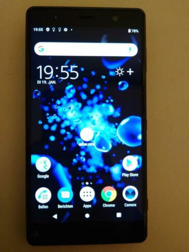 Smartphone Sony Xperia XZ2 Premium zwart H8166 Waterdicht