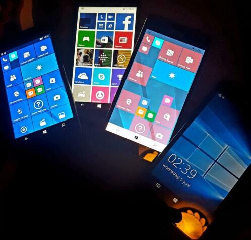 Smartphones Nokia Lumia 650 De smartphone die draait op Wind