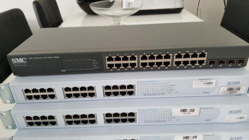 SMC 24 poorts GIGABIT Switch Managed