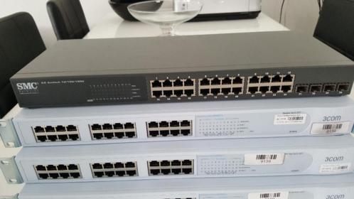SMC 24 ports managed Gbit Switch