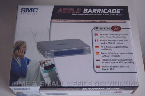 SMC router Barricade 7904BRA met ADSL 2 modem