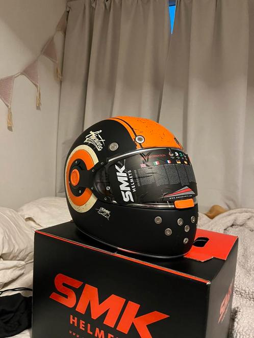 SMK limited helm maat M retro stijl