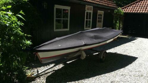 snelle houten zeilboot te koop