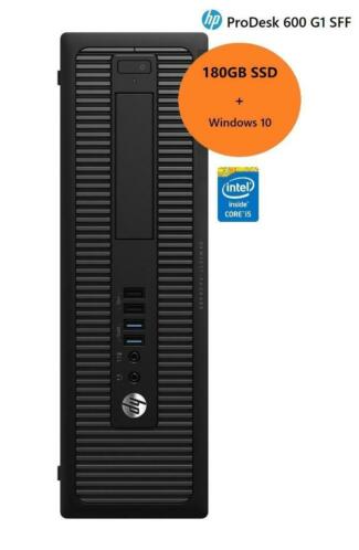 SNELLE HP Pro PC - i5 4e GEN - 8GB - 180GB SSD  Garantie 