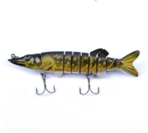 Snoek Swimbait  9 segmenten  20 gram