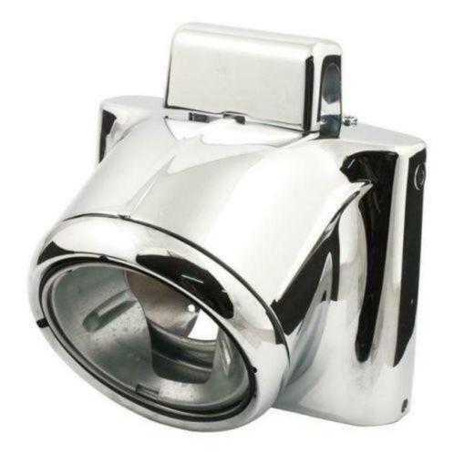 SOFTAIL 7 Inch HEADLIGHT NACELLE HOUSING KIT. CHROME.