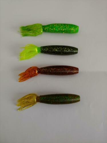 softbaits samengestelde set op kleur