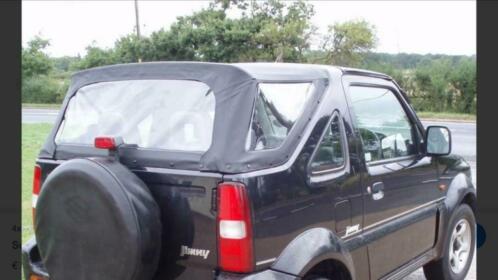Softtop Suzuki Jimny zwart nieuwcompleet