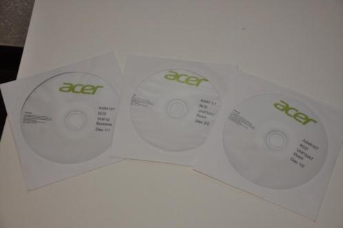 Software Acer Aspire 4810T 3x DVD nieuw 