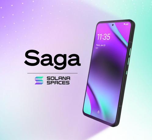 Solana Saga Phone incl. 30 Million Bonk SEALEDUNOPENED