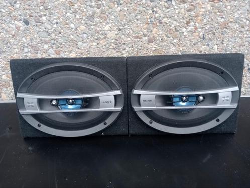 Sony 6x9 speakers in kist 3 weg systeem