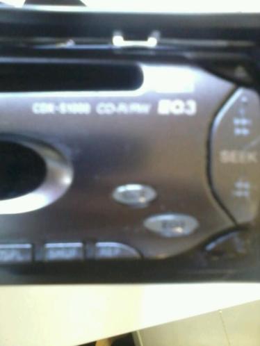 sony auto radio met cd speler iso aansluiting
