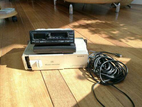 Sony autoradio cassetteplayer met cd-wisselaar