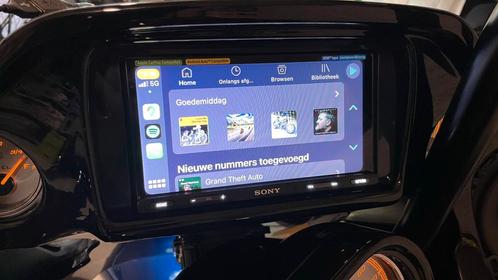 Sony AX5650 Apple Carplay Android voor Harley touring 2014