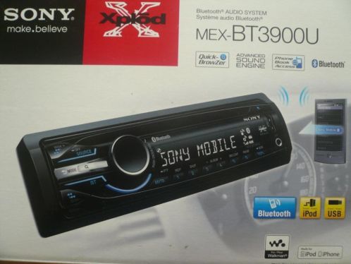 Sony Bluetooth Audio System MEX-BT3900U