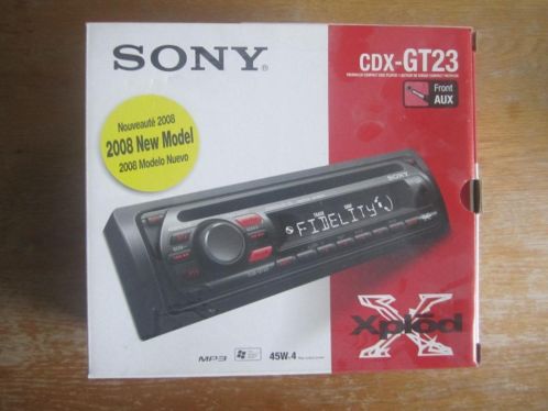 Sony CDX-GT23