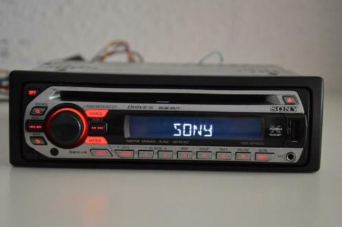 Sony cdx-gt420u mp3 aux usb cc