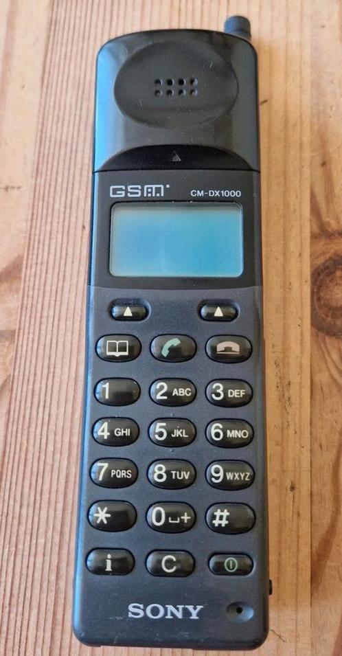 sony CM-DX1000 vintage telefoon