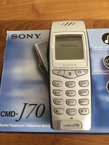 Sony cmd-J70 vintage telefoon nieuw in doos