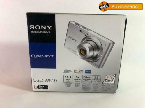 Sony Cybershot DSC-W610 Nieuw in Doos