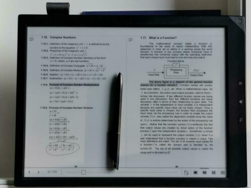 Sony Digital Paper DPT-S1 13.3034 E ink pdf reader-note taking
